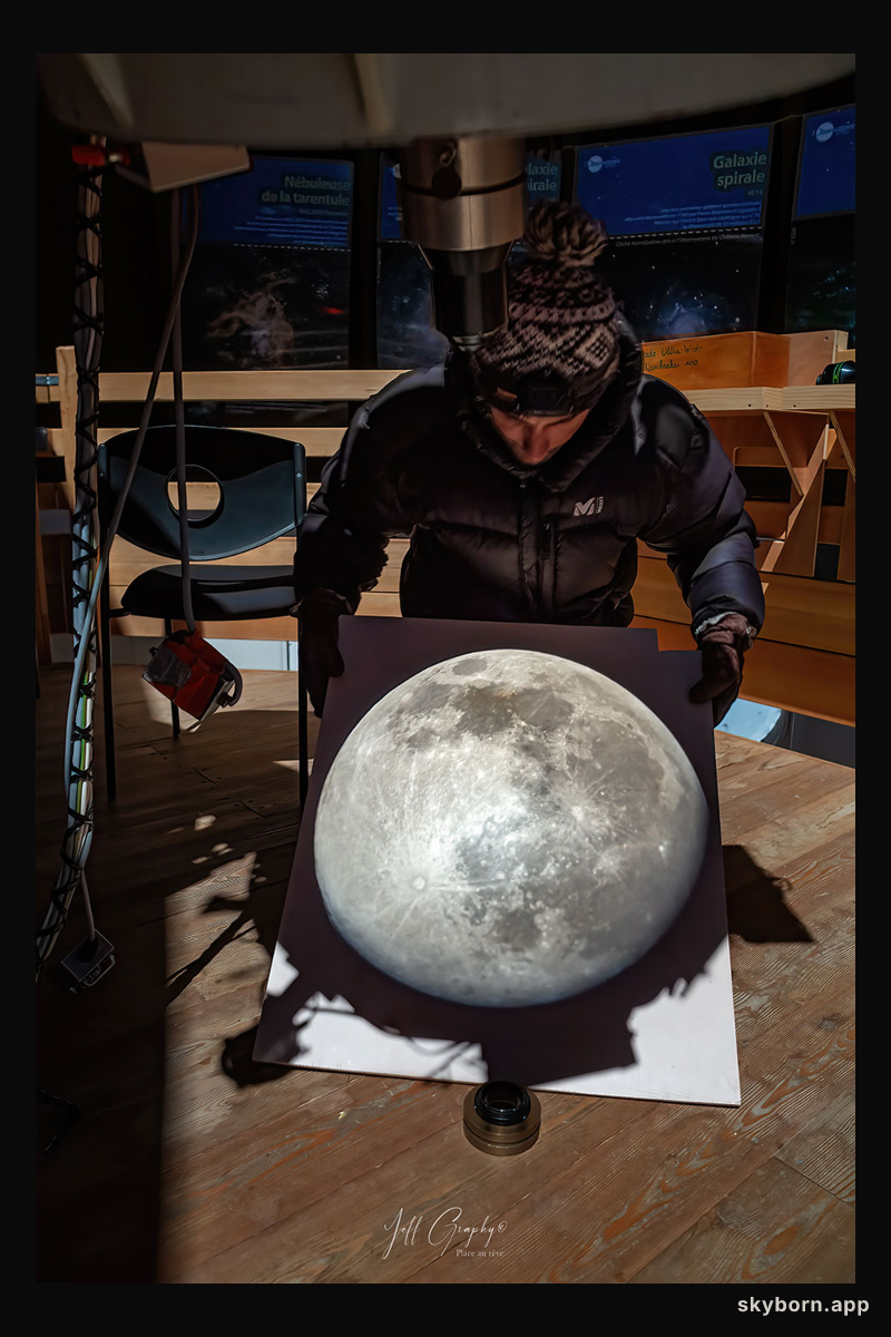 Direct Projection: The Moon in My Hands