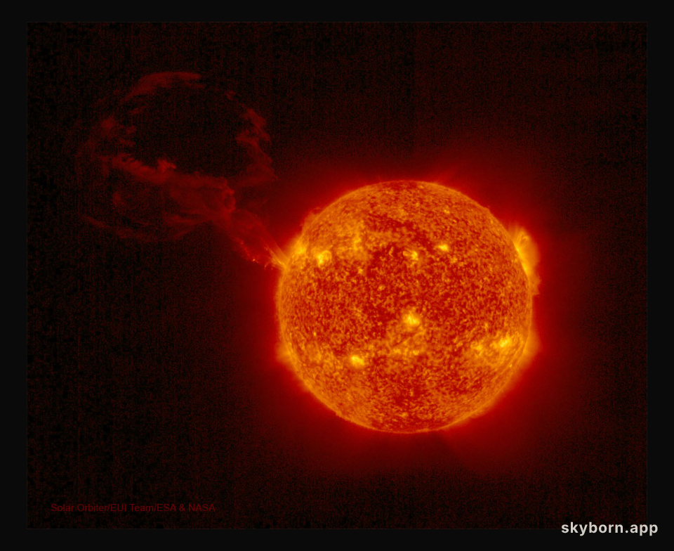 Record Prominence Imaged by Solar Orbiter