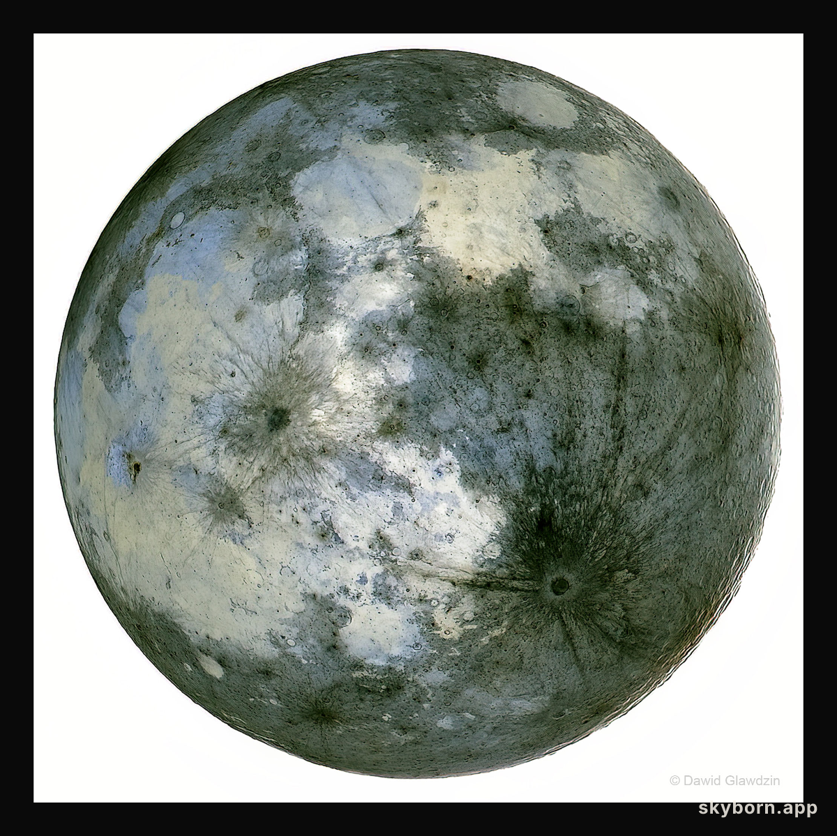 Moon in Inverted Colors