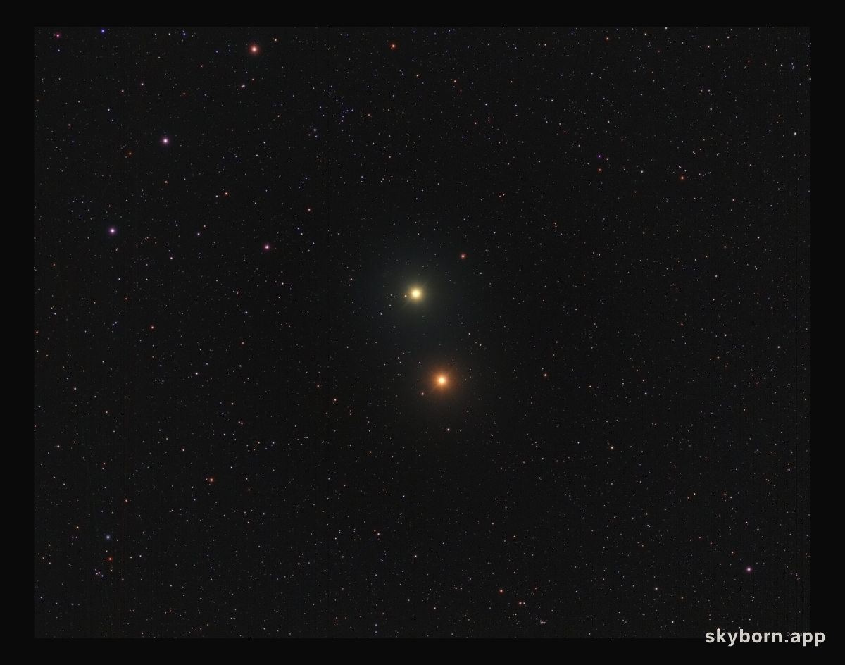 Mars-Saturn Conjunction