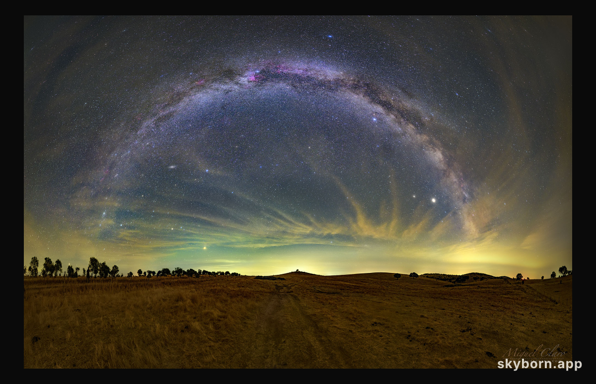 Stars and Planets over Portugal