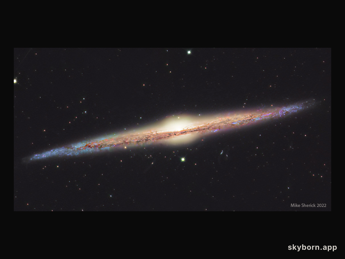 NGC 4565: Galaxy on Edge