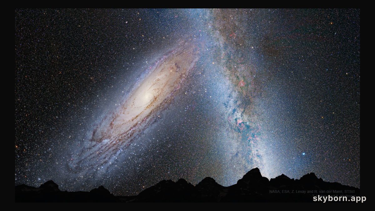 Milky Way Galaxy Doomed: Collision with Andromeda Pending