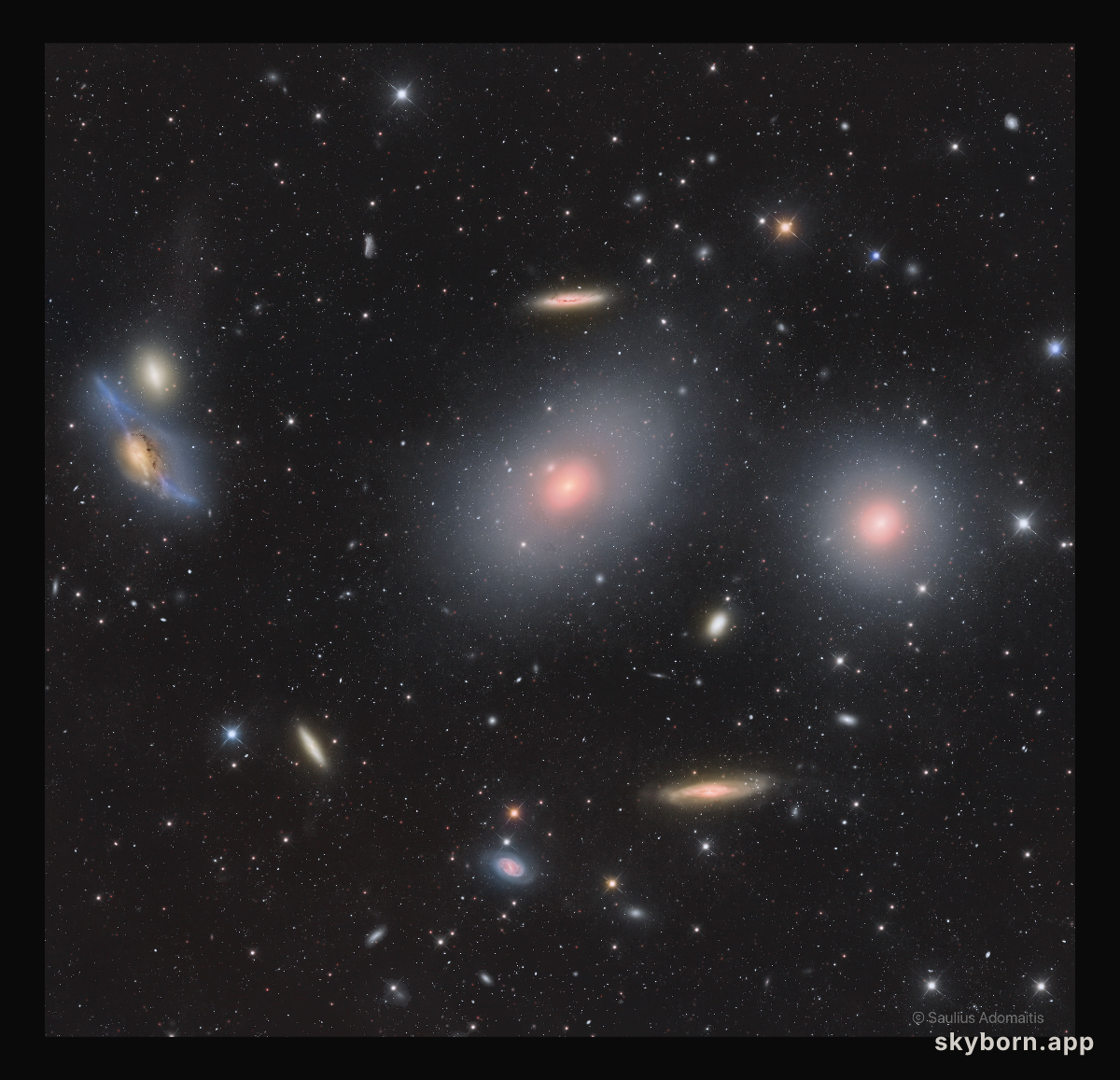 In the Heart of the Virgo Cluster