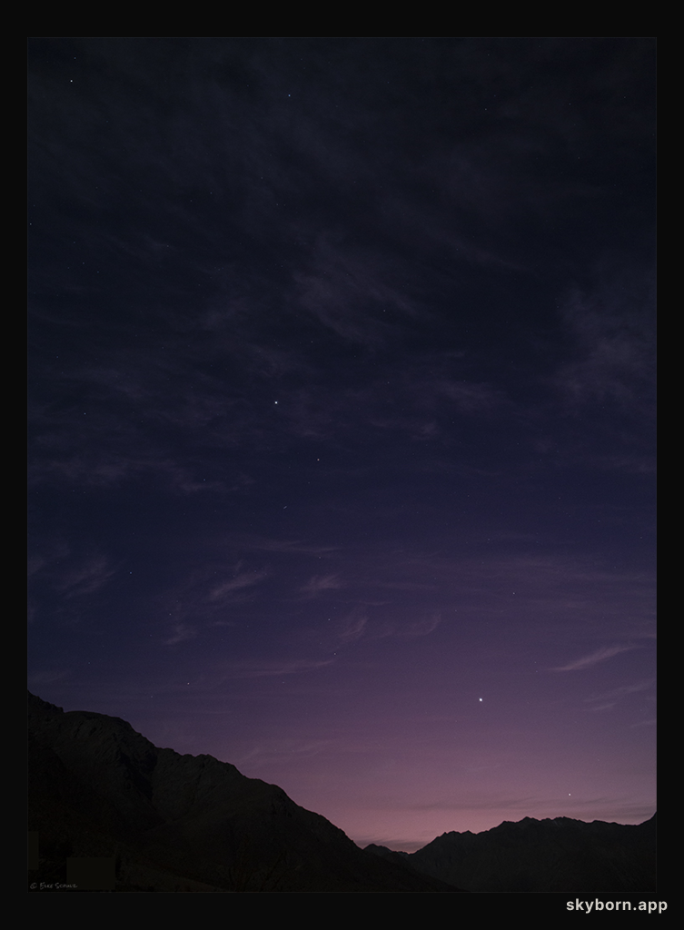 Good Morning Planets from Chile