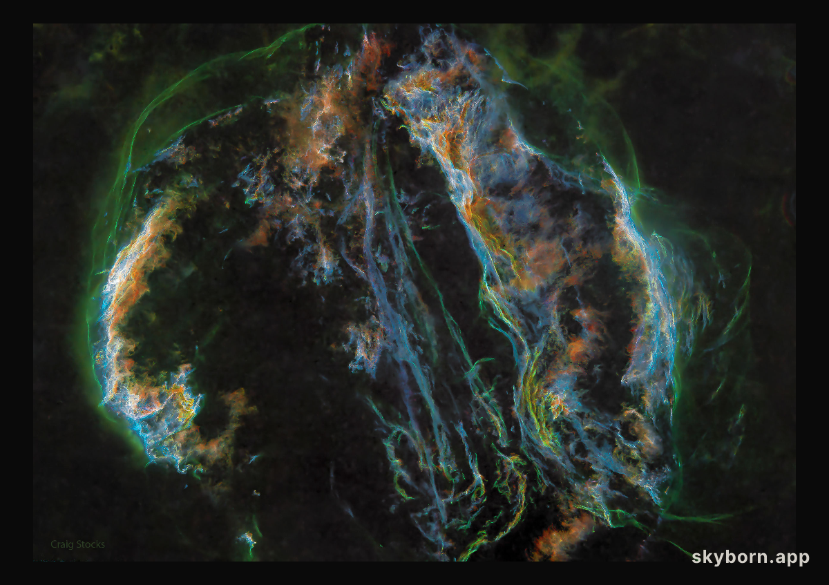 Supernova Remnant: The Veil Nebula