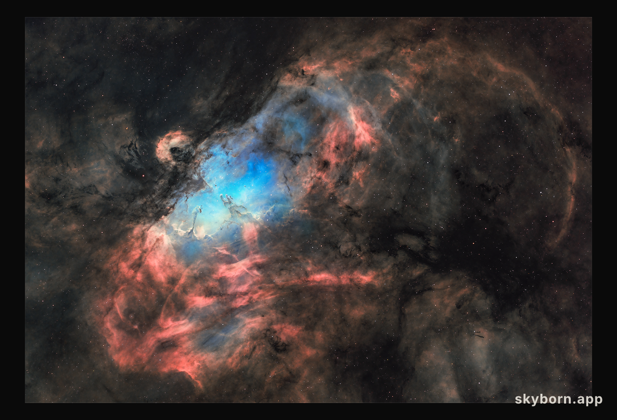 Portrait of the Eagle Nebula