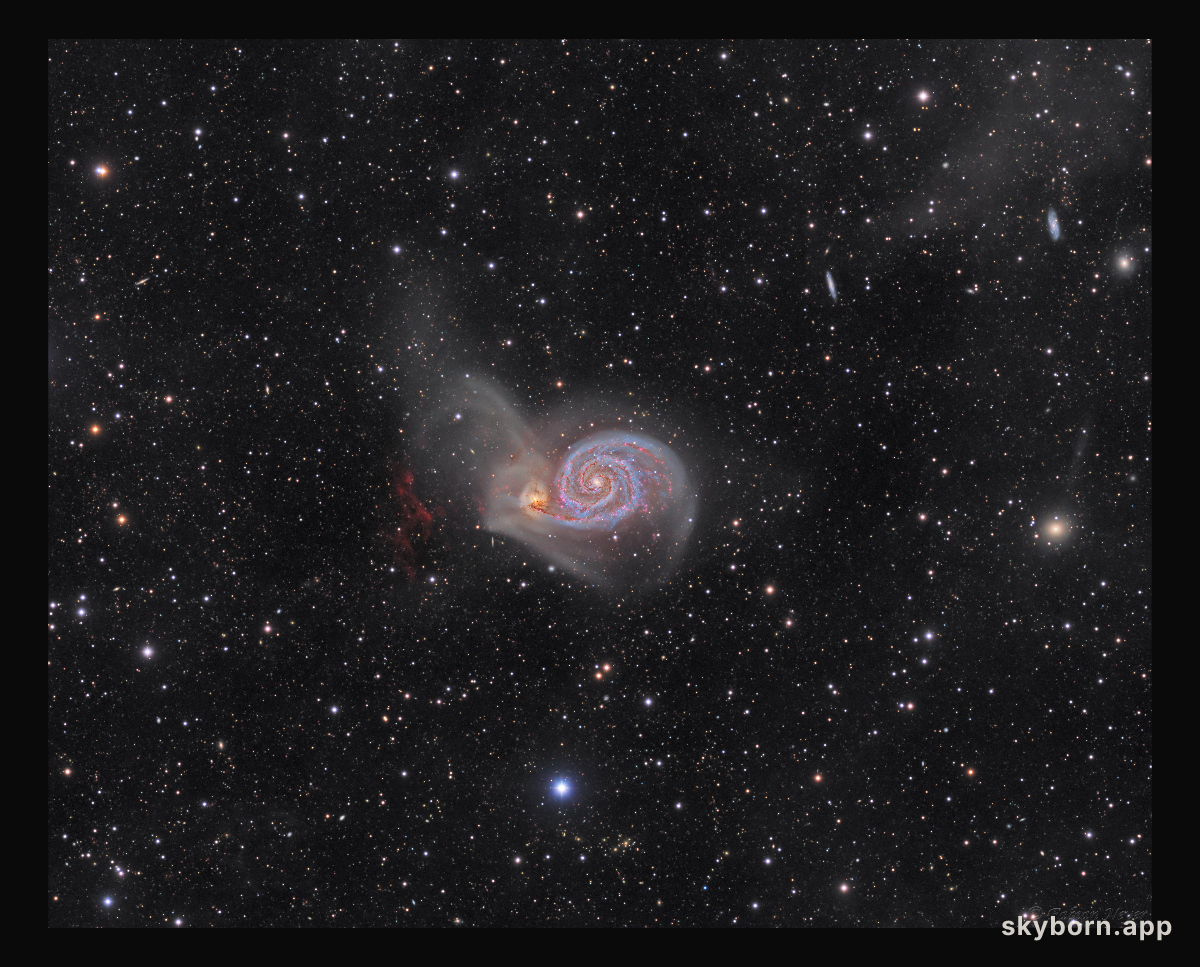 M51: The Whirlpool Galaxy