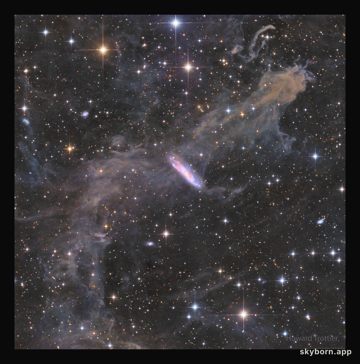 A Galaxy Beyond Stars, Gas, Dust