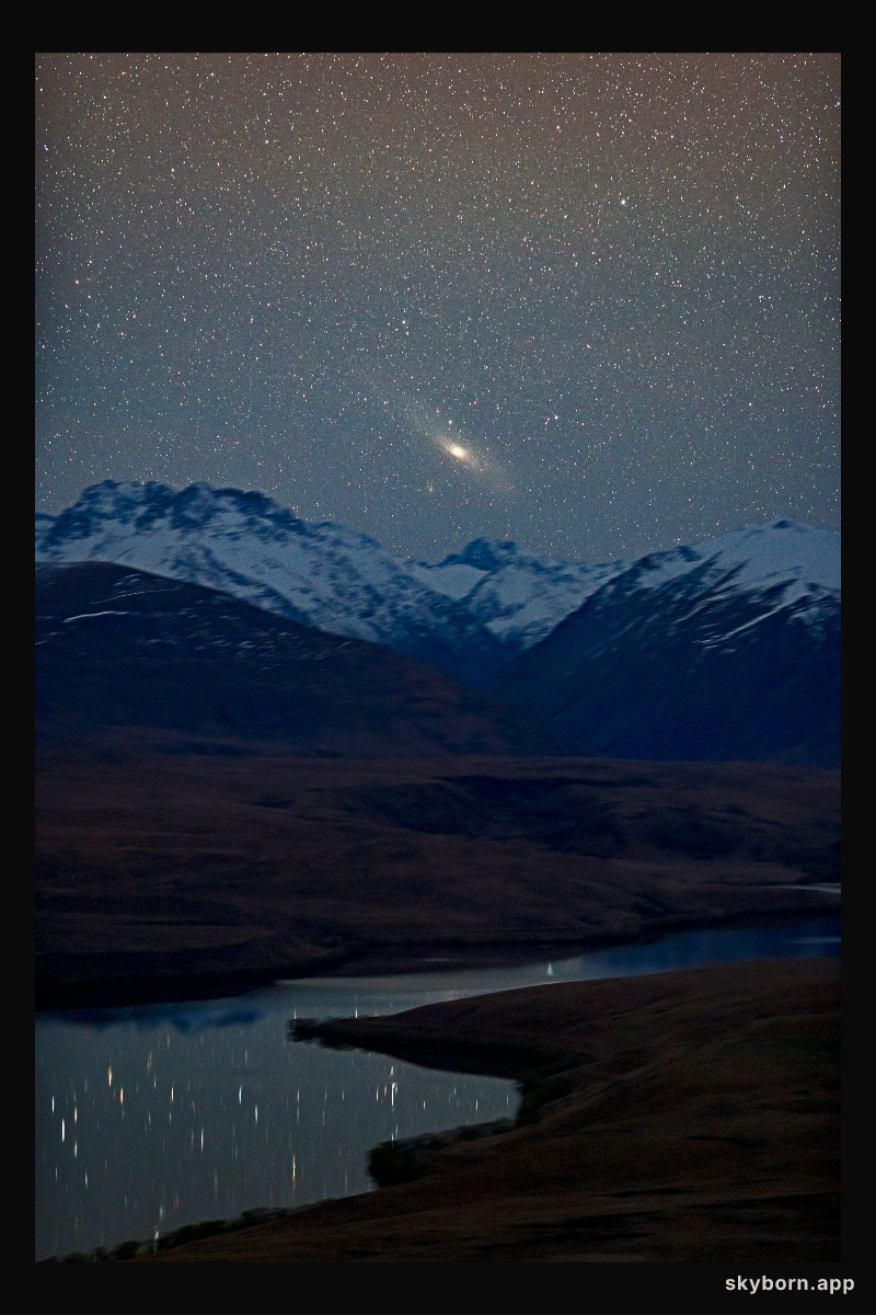 Andromeda in Southern Skies