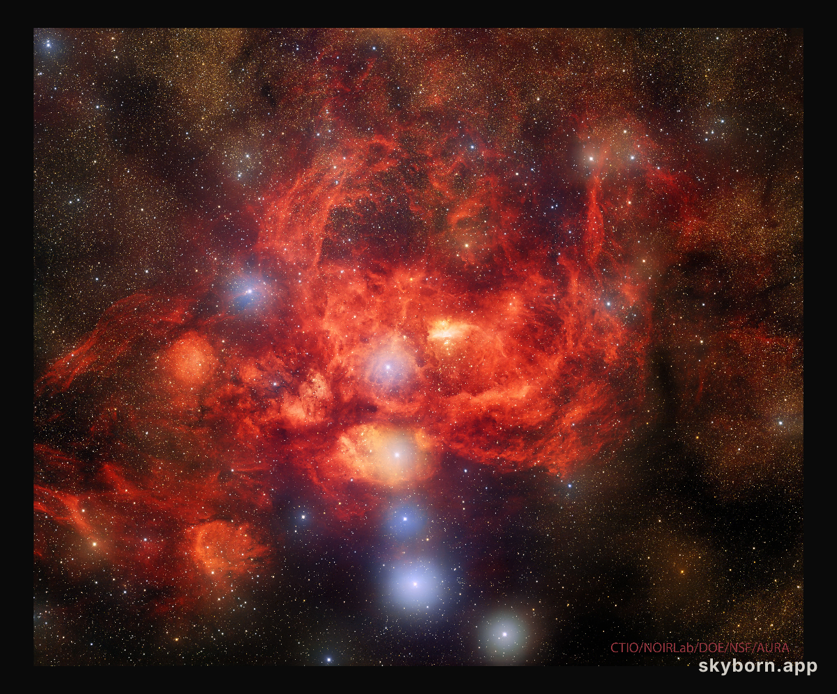 NGC 6357: The Lobster Nebula