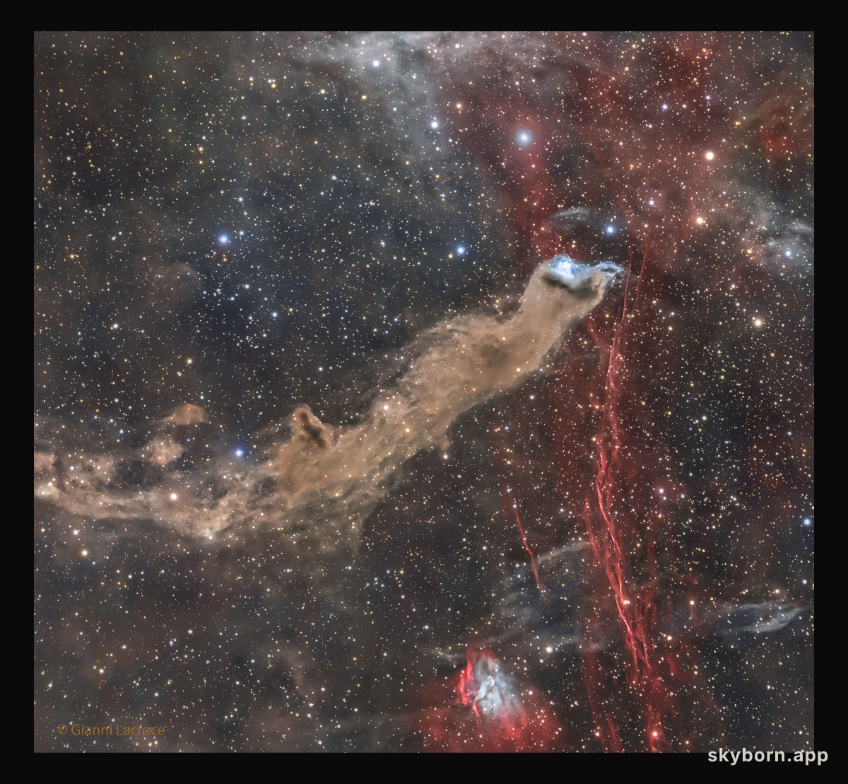 Wolf's Cave Nebula