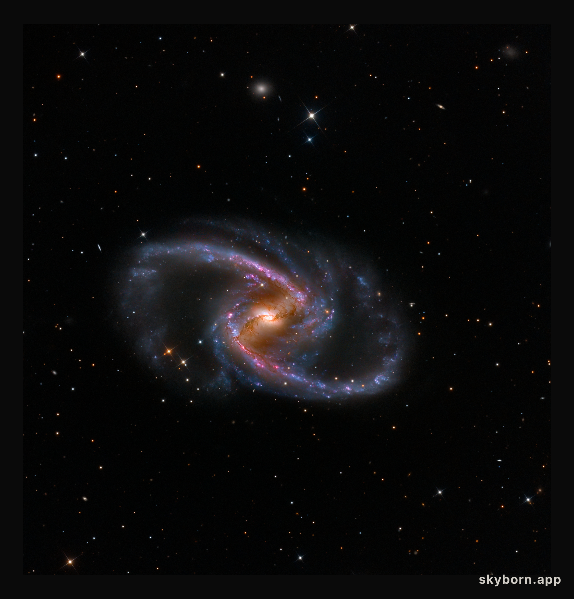 NGC 1365: Majestic Island Universe