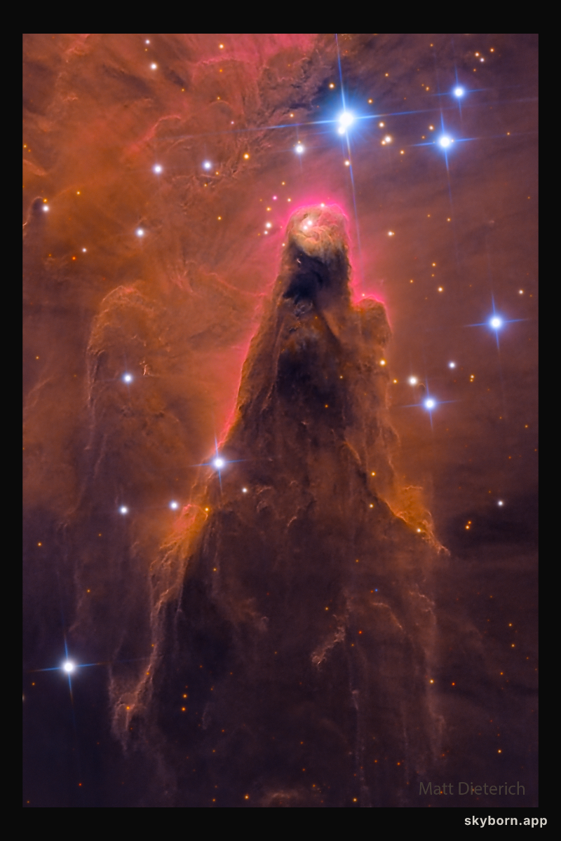 NGC 2264: The Cone Nebula