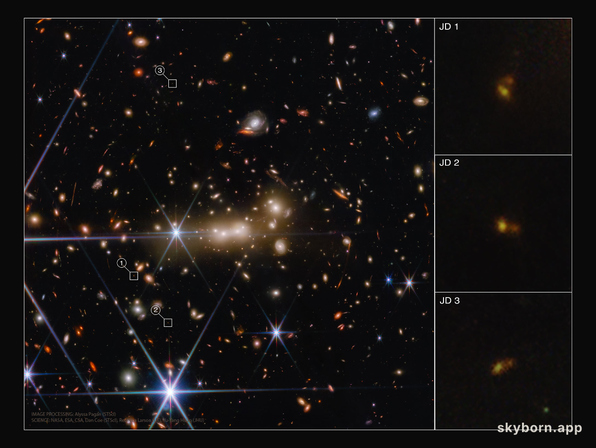 MACS0647: Gravitational Lensing of the Early Universe by Webb