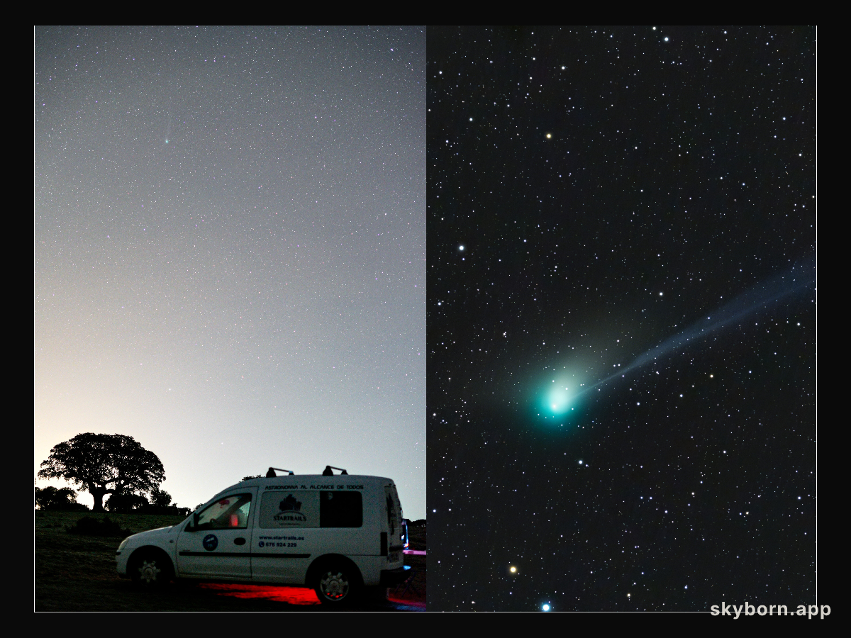 Naked-eye Comet ZTF