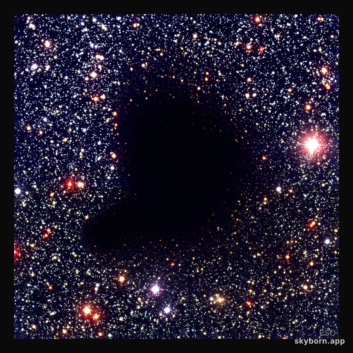 Barnard 68: Dark Molecular Cloud