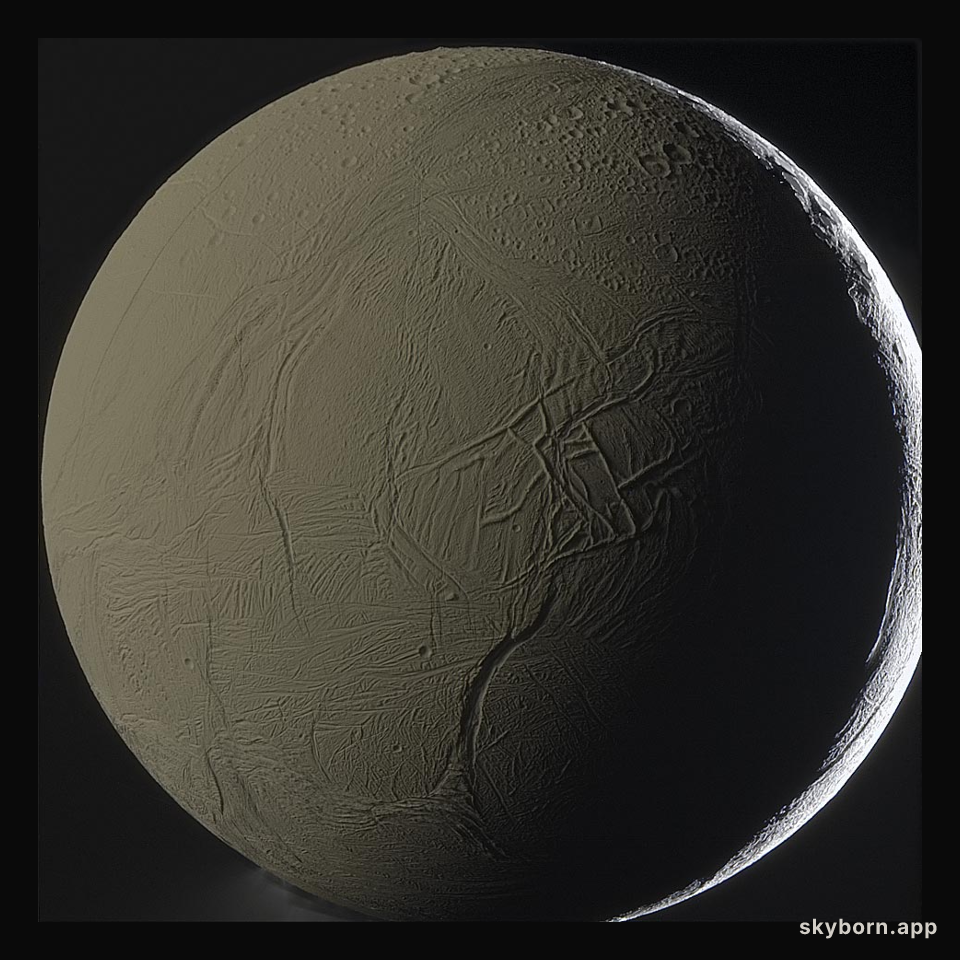 Enceladus by Saturnshine