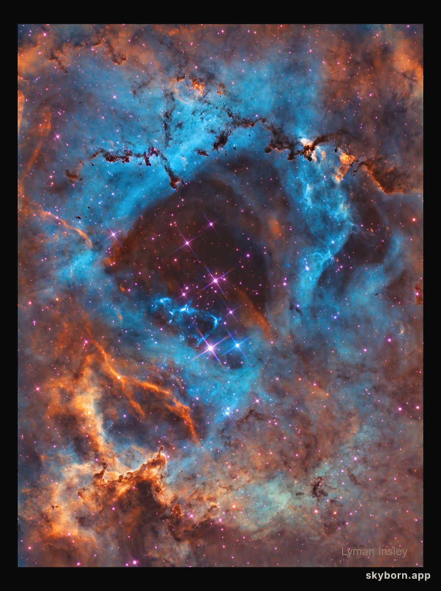 In the Heart of the Rosette Nebula