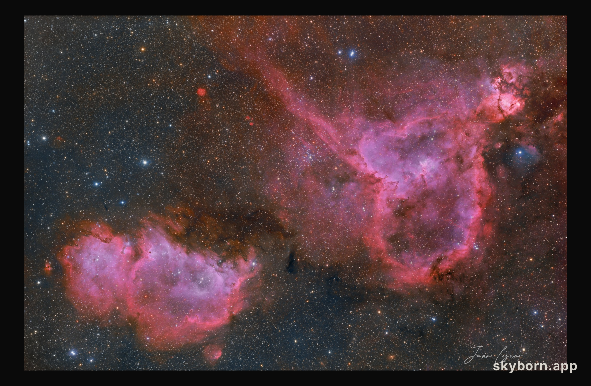 The Heart and Soul Nebulas