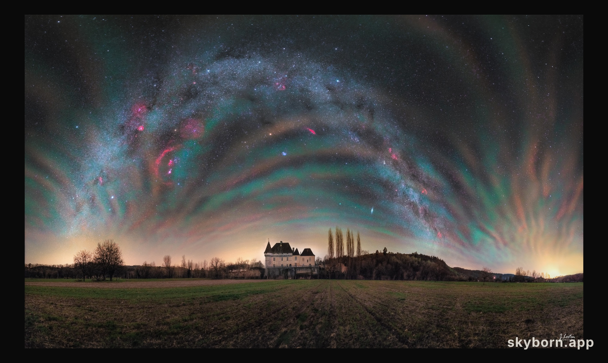 Airglow Sky over France