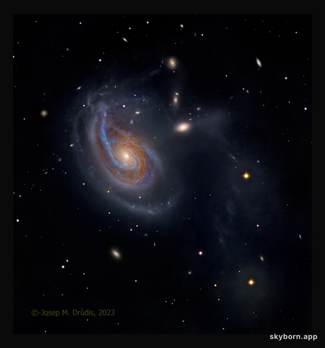 Arp 78: Peculiar Galaxy in Aries