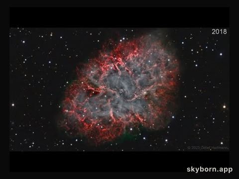 M1: The Expanding Crab Nebula