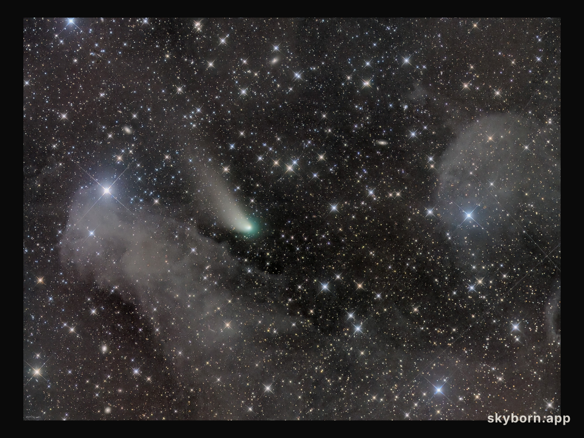 Outbound Comet ZTF