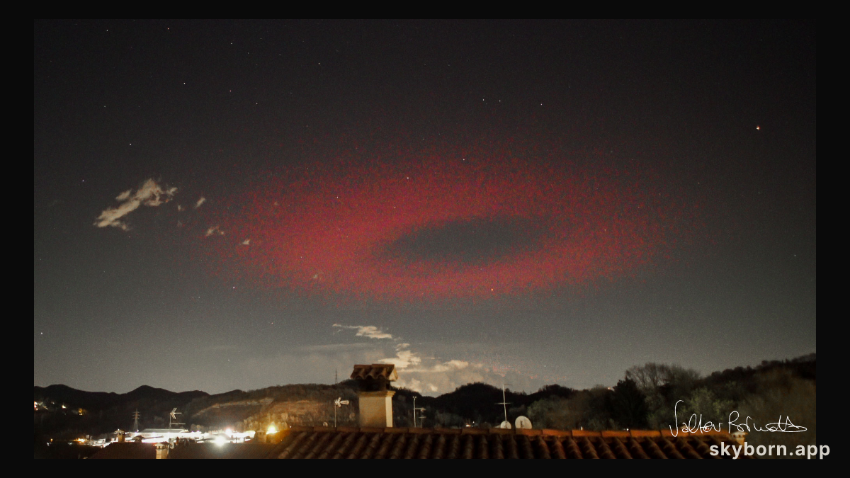 ELVES Lightning over Italy