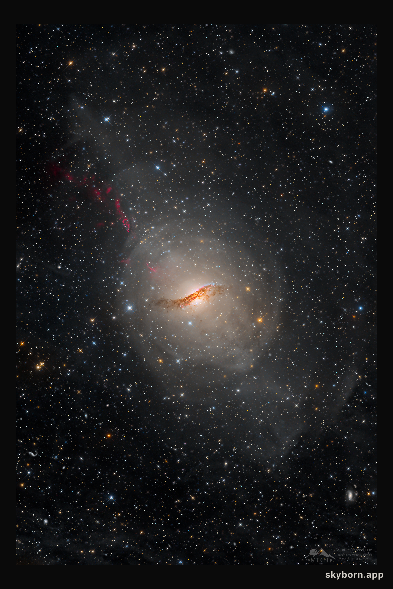 Centaurus A: A Peculiar Island of Stars