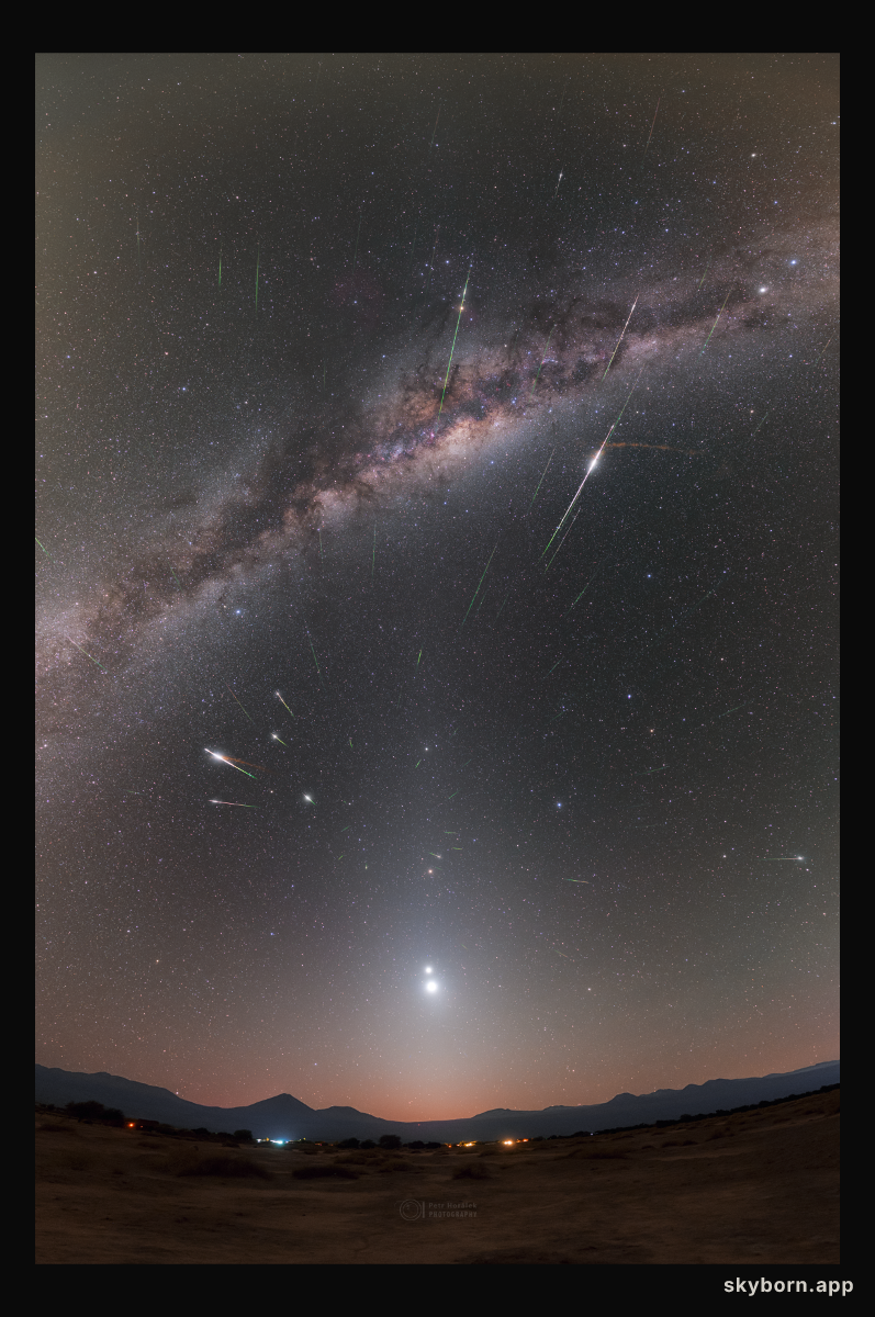 Halley Dust, Mars Dust, and Milky Way