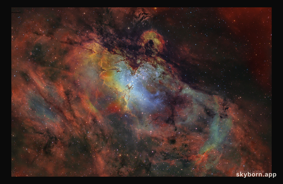 M16: Eagle Nebula Deep Field