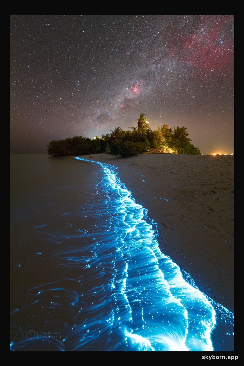 Milky Way over a Turquoise Wonderland