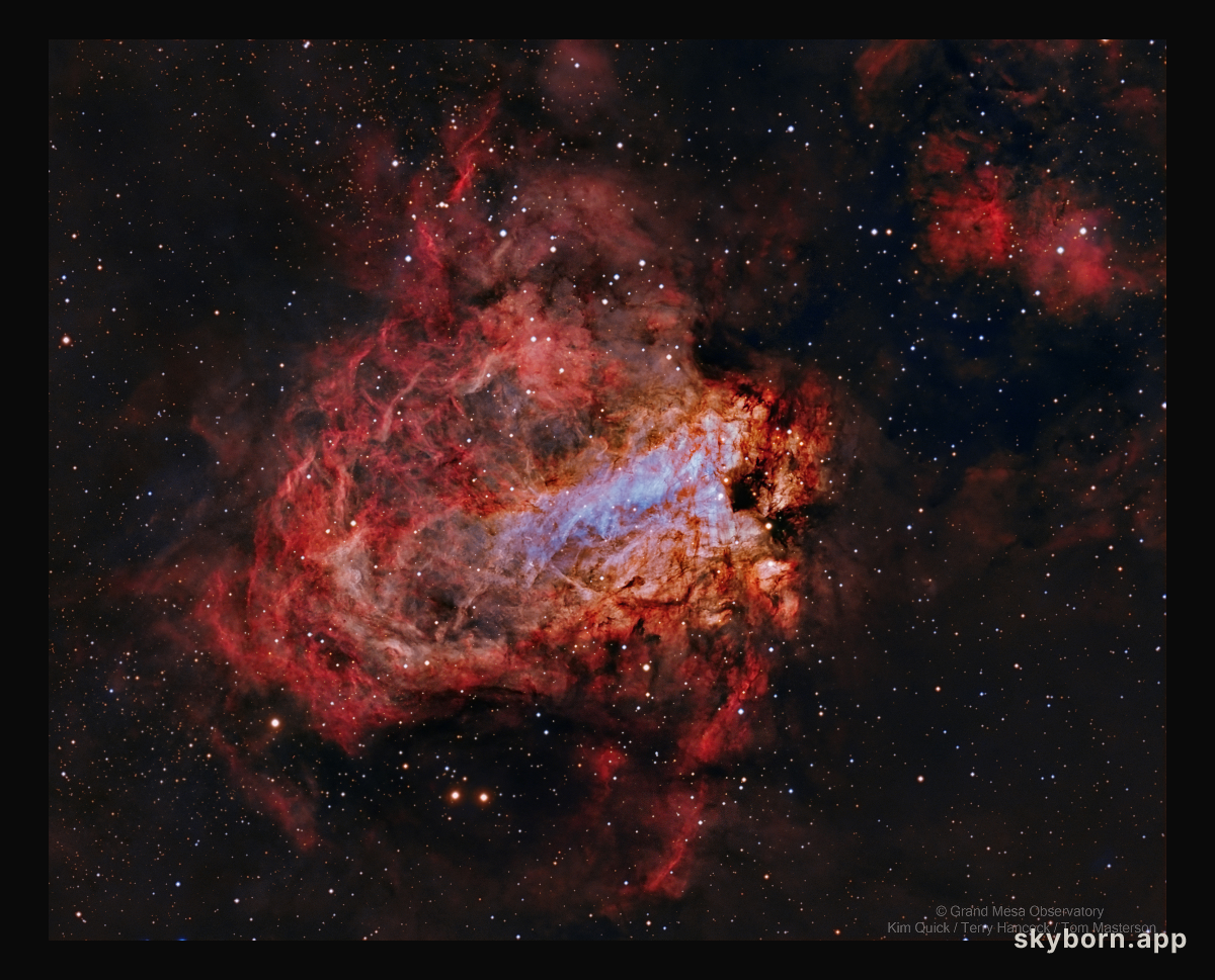 Star Factory Messier 17