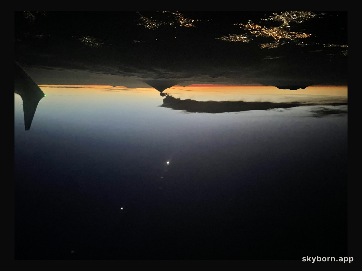 Venus, Moon, and the Smoking Mountain