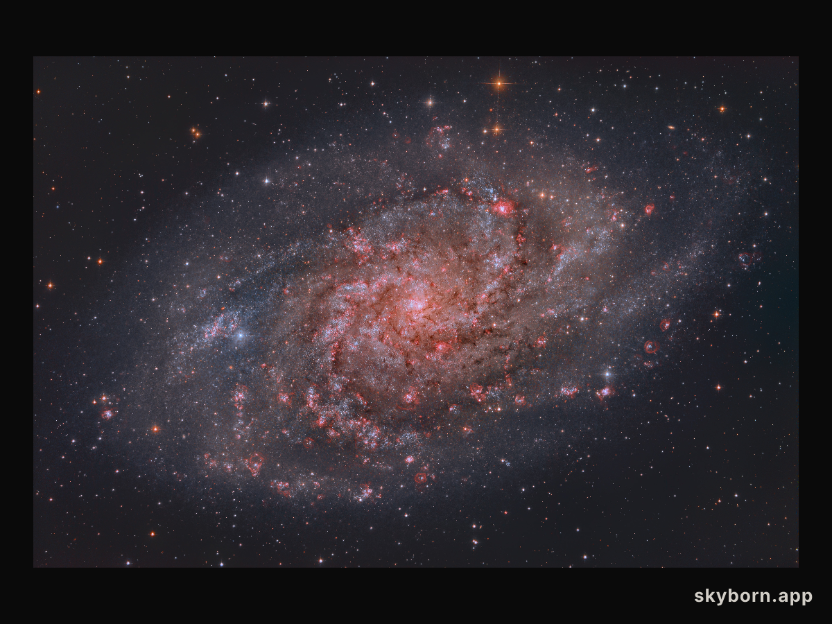 Hydrogen Clouds of M33