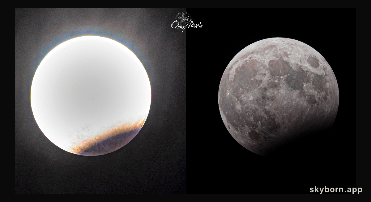 A Partial Lunar Eclipse