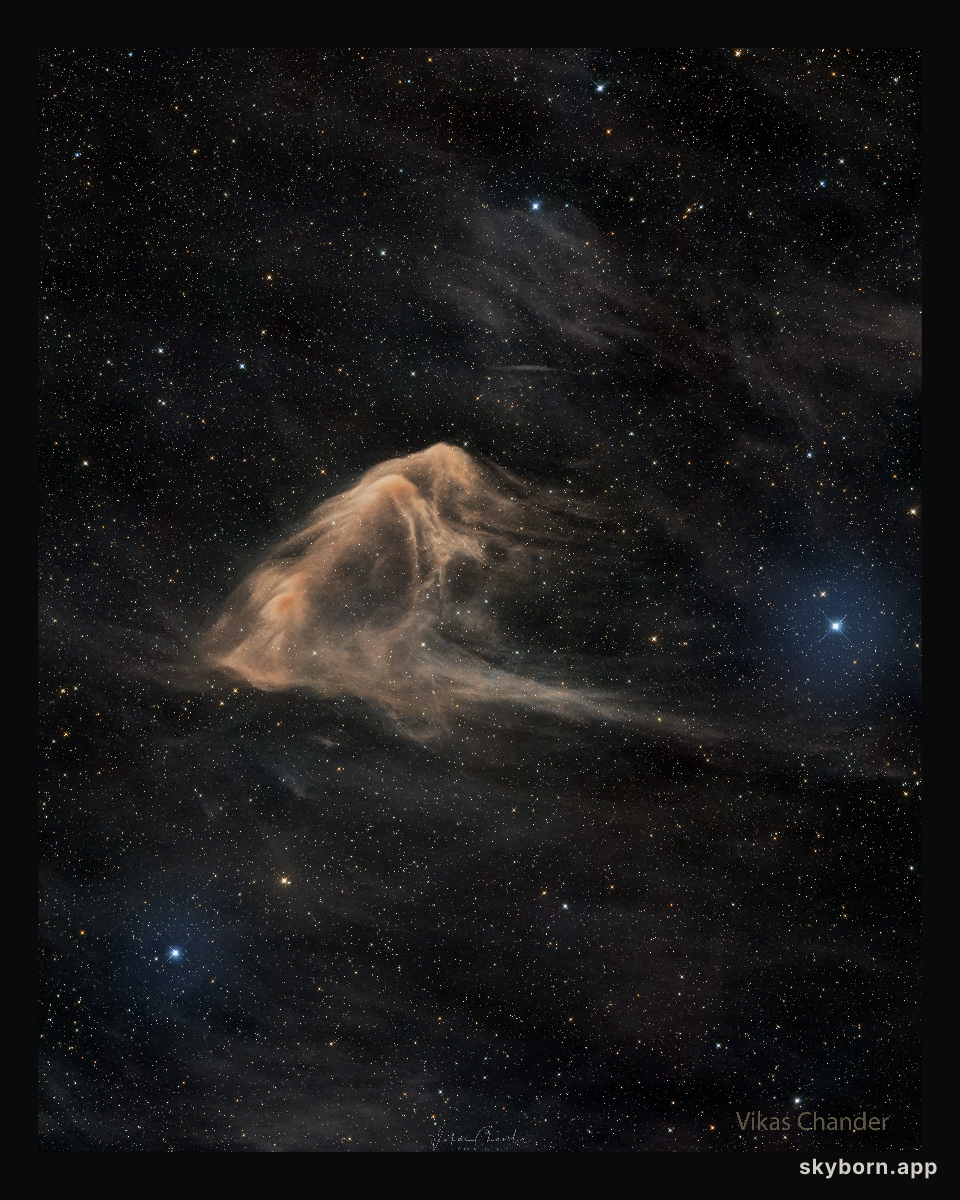 LBN 86: The Eagle Ray Nebula