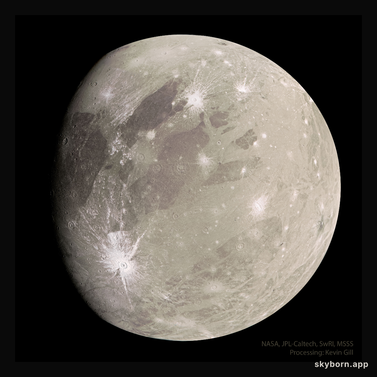 Ganymede from Juno