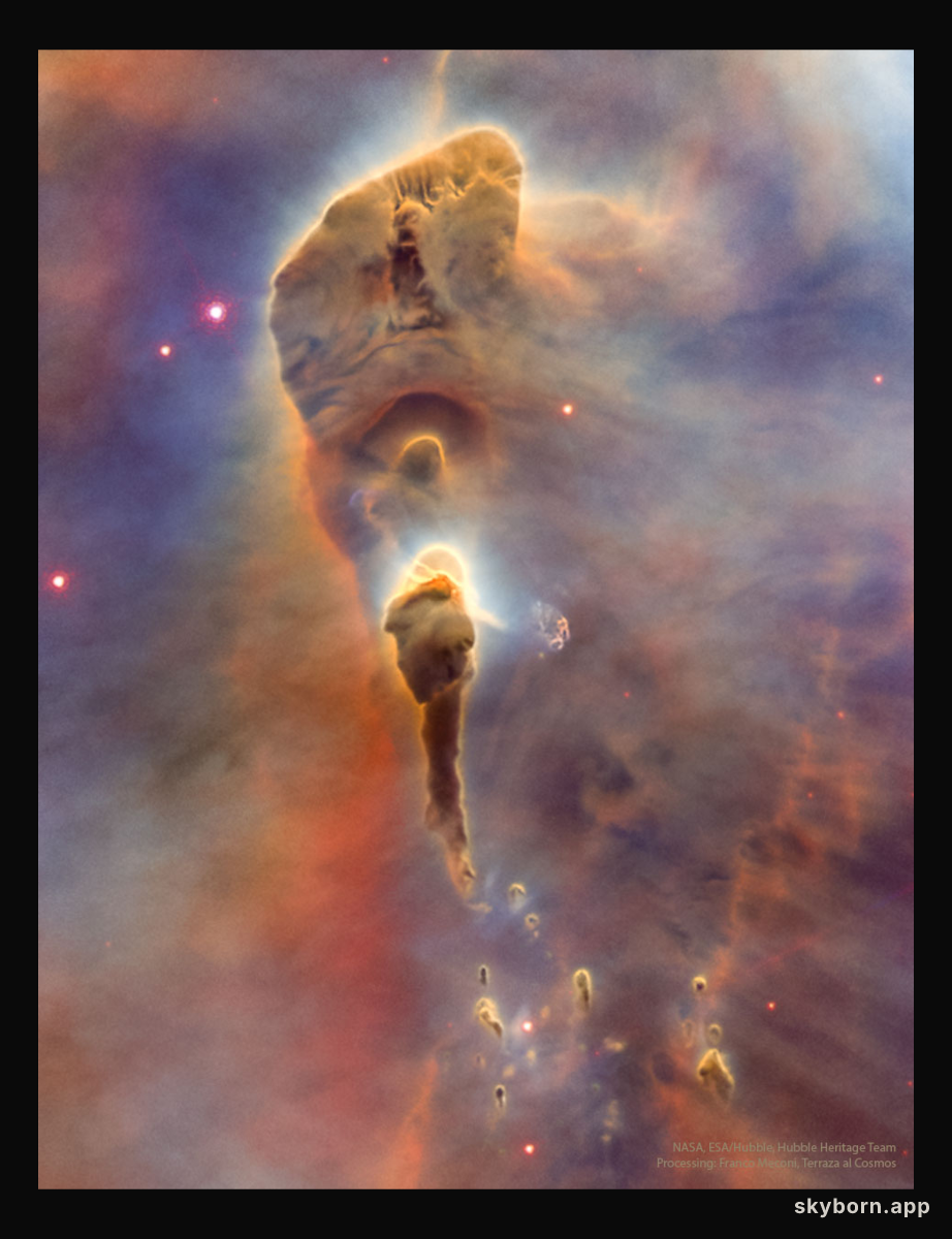 Stars Versus Dust in the Carina Nebula