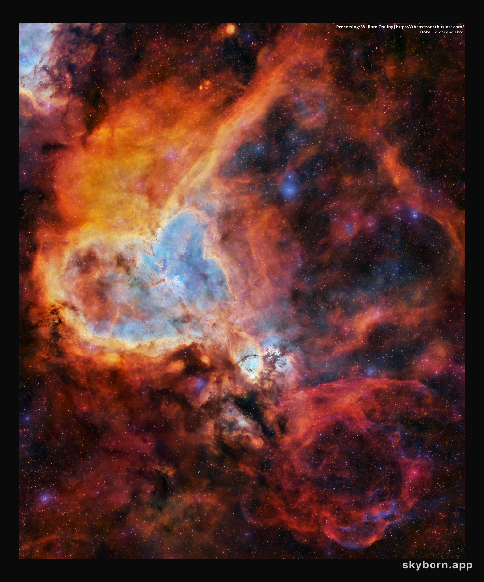 Deep Field: The Heart Nebula