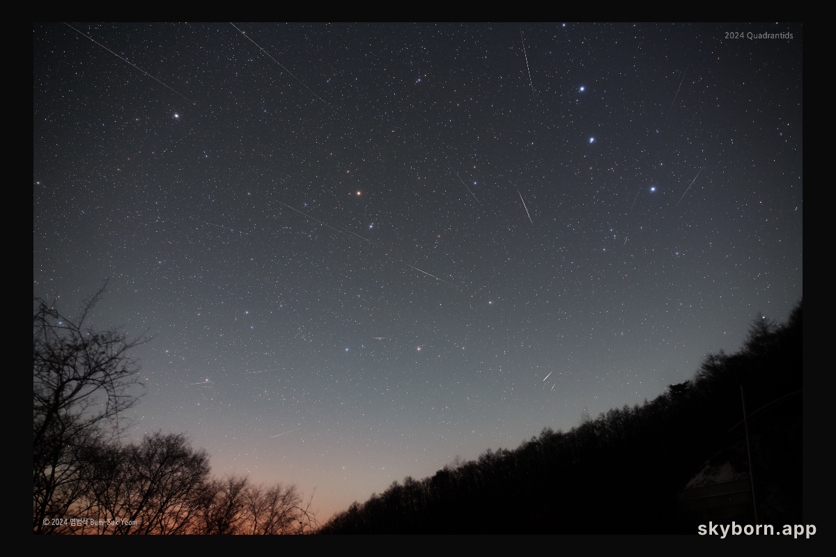 Quadrantids of the North
