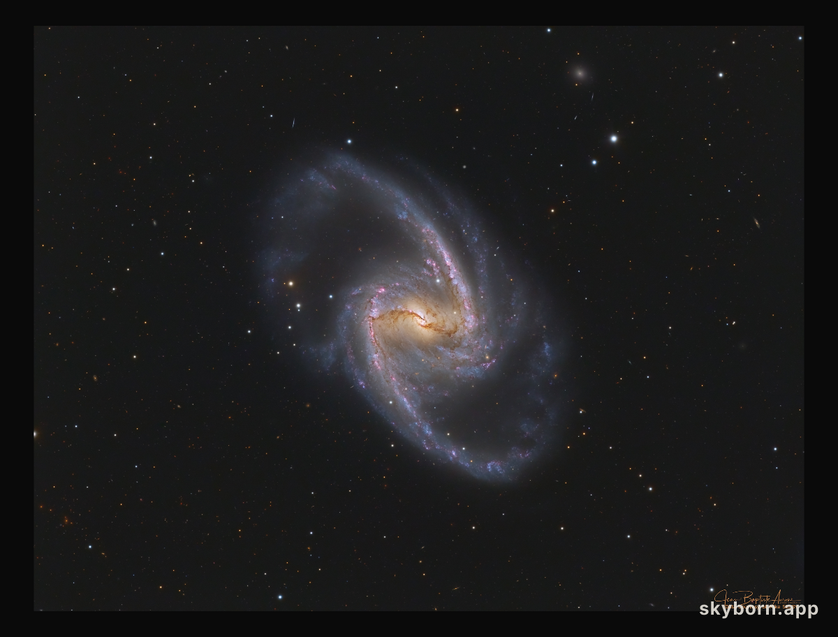 NGC 1365: Majestic Island Universe