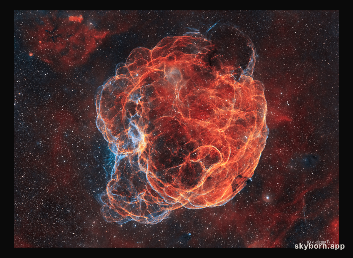 Supernova Remnant Simeis 147