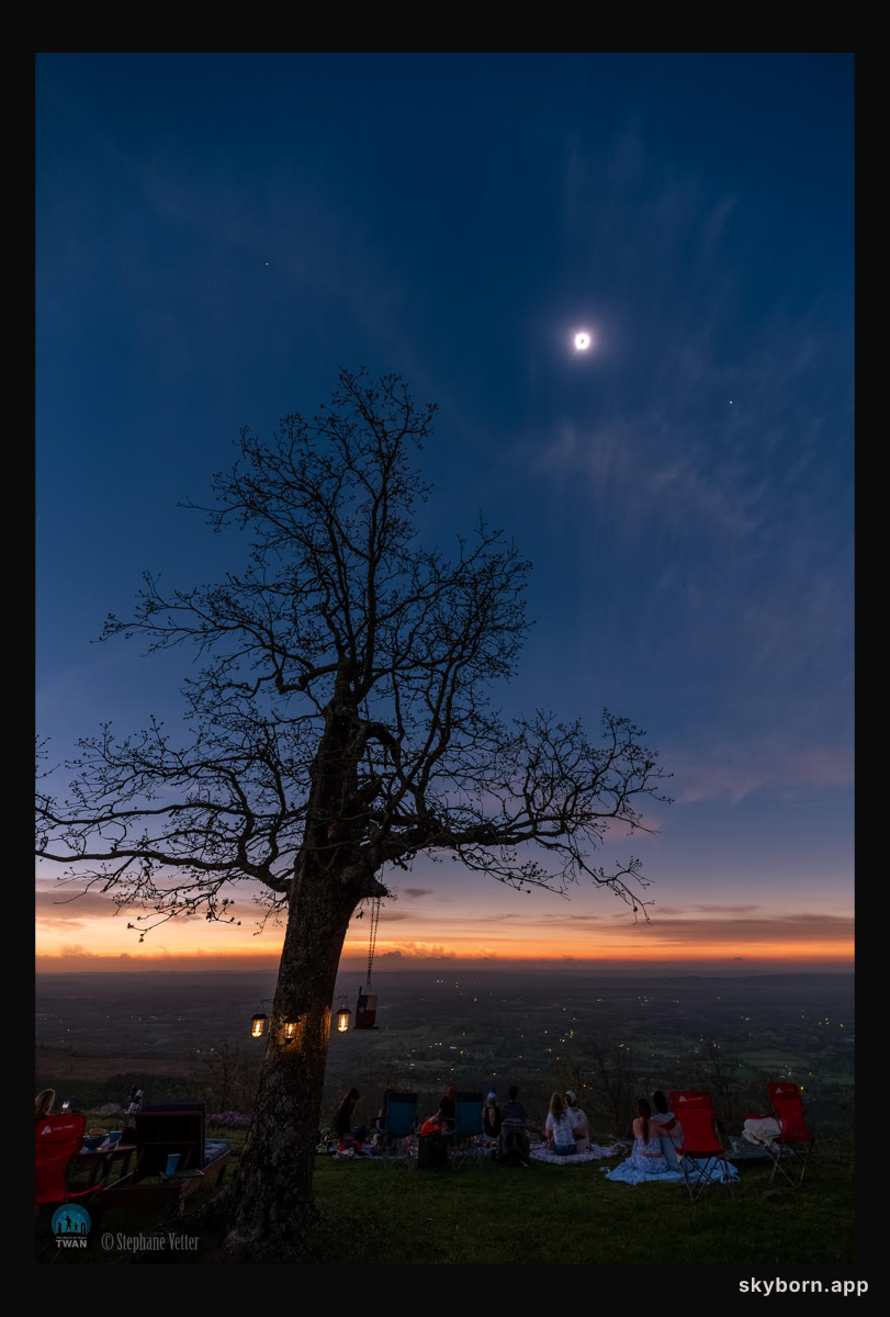 Planets Around a Total Eclipse