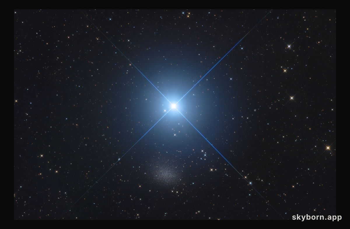 Regulus and the Dwarf Galaxy