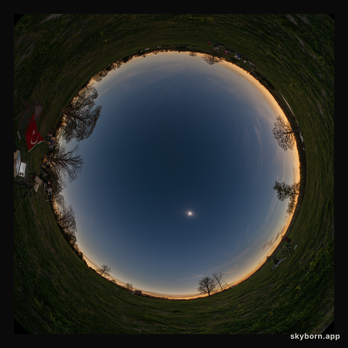 All Sky Moon Shadow