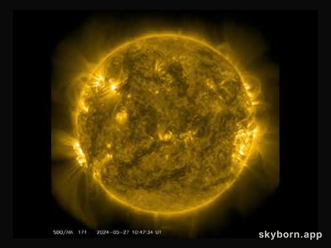 Solar X Flare as Famous Active Region Returns