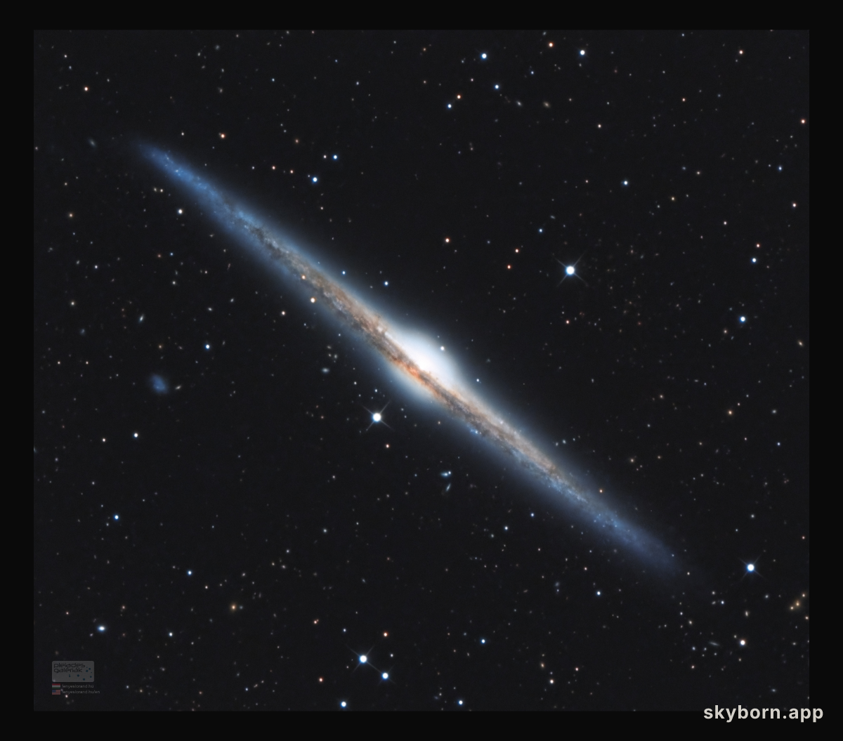 NGC 4565: Galaxy on Edge