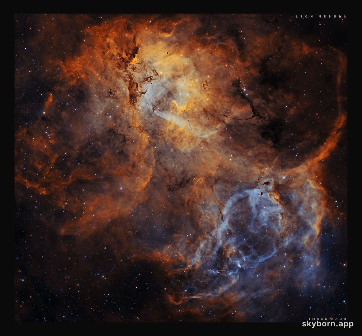 Sh2-132: The Lion Nebula